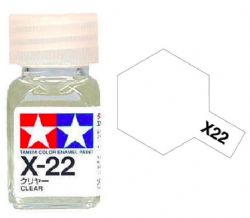 ENAMEL PAINT -  CLEAR (1/3 OZ) EX-22