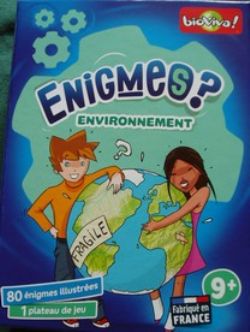 ENIGMES? -  ENVIRONNEMENT (FRENCH)