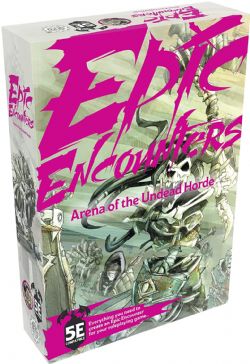 EPIC ENCOUNTERS -  ARENA OF THE UNDEAD HORDE (ENGLISH) -  RPG MINIATURE