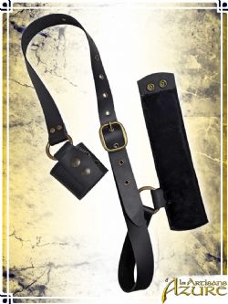 EQUIPMENT -  POLEARM STRAP - BLACK