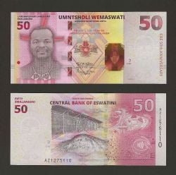 ESWATINI -  50 EMALANGENI 2024 (UNC) - COMMEMORATIVE NOTE 46