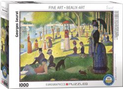 EUROGRAPHICS -  A SUNDAY AFTERNOON ON THE ISLAND OF LA GRANDE JATTE - GEORGES SEURAT (1000 PIECES) -  FINE ART COLLECTION