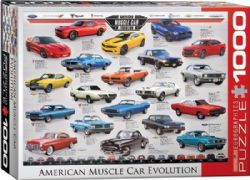 EUROGRAPHICS -  AMERICAN MUSCLE CAR EVOLUTION (1000 PIECES)