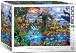 EUROGRAPHICS -  ANIMALS OF THE WORLD (5000 PIECES)