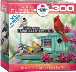 EUROGRAPHICS -  BERTIE'S BIRD SEED FLY-IN (300 PIECES)