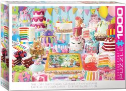 EUROGRAPHICS -  BIRTHDAY PARTY CAKES (1000 PIECES)