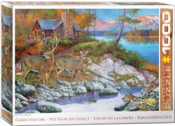 EUROGRAPHICS -  CABIN VISITORS (1000 PIECES)