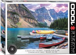EUROGRAPHICS -  CANOES ON THE LAKE (1000 PIECES)