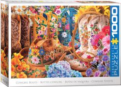EUROGRAPHICS -  COWGIRL BOOTS (1000 PIECES)