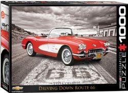 EUROGRAPHICS -  DRIVING DOWN ROUTE 66 (1000 PIECES)