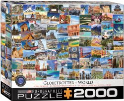 EUROGRAPHICS -  GLOBETROTTER - WORLD (2000 PIECES)