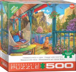 EUROGRAPHICS -  HAMMOCK WITH A VIEW (500 PIECES)