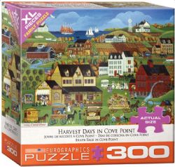 EUROGRAPHICS -  HARVEST DAYS IN COVE POINT (300 PIECES)