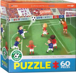 EUROGRAPHICS -  JUNIOR LEAGUE SOCCER (60 PIECES)