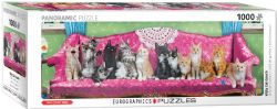 EUROGRAPHICS -  KITTY CATS COUCH (1000 PIECES)