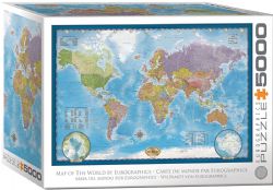 EUROGRAPHICS -  MAP OF THE WORLD BY EUROGRAPHICS (5000 PIECES)