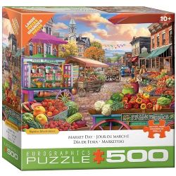 EUROGRAPHICS -  MARKET DAY (500 PIECES)