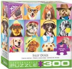 EUROGRAPHICS -  SILLY DOGS (300 PIECES)