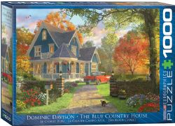 EUROGRAPHICS -  THE BLUE COUNTRY HOUSE (1000 PIECES)
