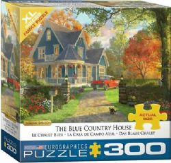EUROGRAPHICS -  THE BLUE COUNTRY HOUSE (300 PIECES)