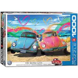 EUROGRAPHICS -  VW BEETLE LOVE (1000 PIECES)