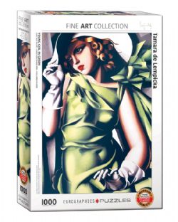 EUROGRAPHICS -  YOUNG GIRL IN GREEN (1000 PIECES)