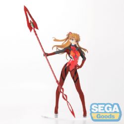 EVANGELION -  ASUKA LANGLEY WITH SPEAR OF CASSIUS FIGURE - RE-RUN -  LIMITED PREMIUM
