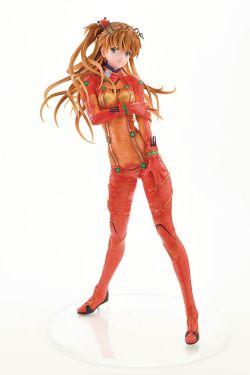 EVANGELION -  ASUKA SHIKINAMI LANGLEY FIGURE - TEST PLUGSUIT SMILE VER. - 1/4 -  BELLFINE