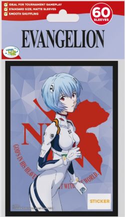EVANGELION -  STANDARD SIZE SLEEVES - REI (60) -  PLAYER'S CHOICE
