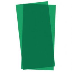 EVERGREEN -  TRANSPARENT GREEN COLORED POLYSTYRENE SHEETS 6