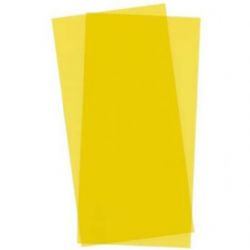 EVERGREEN -  TRANSPARENT YELLOW COLORED POLYSTYRENE SHEETS 6