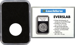 EVERSLAB -  RECTANGULAR CAPSULES FOR 25 MM COINS (PACK OF 5)