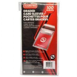 EVORETRO -  GRADED CARD SLEEVES - FOR GRADED CARD SLAB (100)