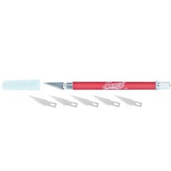 EXCEL -  K18 GRIP-ON KNIFE #11 (5 EXTRA ASSORTED BLADES)