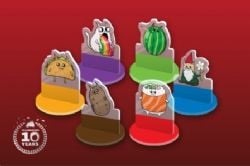 EXPLODING KITTENS -  THE BOARD GAME - MEEPLE BOX - ACCESSORY (ENGLISH)