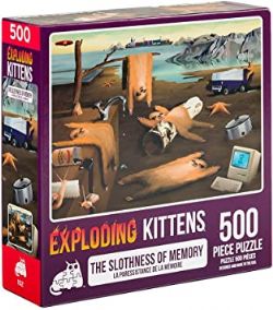 EXPLODING KITTENS -  THE SLOTHNESS OF MEMORY (500 PIECES PUZZLE)