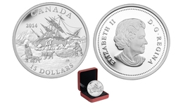 EXPLORING CANADA -  THE ARCTIC EXPEDITION -  2014 CANADIAN COINS 03