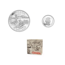 EXPLORING CANADA -  THE GOLD RUSH -  2014 CANADIAN COINS 02