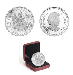 EXPLORING CANADA -  THE VOYAGEURS -  2014 CANADIAN COINS 01