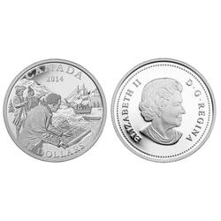 EXPLORING CANADA -  THE WEST COAST EXPLORATION -  2014 CANADIAN COINS 05