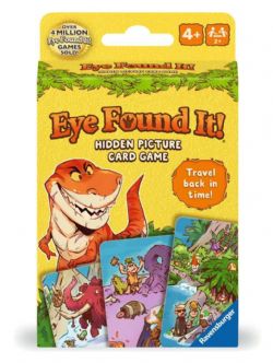 EYE FOUND IT! -  DINOSAUR ISLAND - HIDDEN PICTURE CARD GAME (ENGLISH)