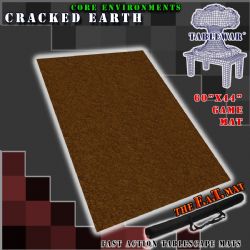F.A.T. MAT -  CORE ENVORIONMENT PLAYMAT : CRACKED EARTH (60