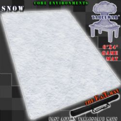F.A.T. MAT -  CORE ENVORIONMENT PLAYMAT : SNOW (6'X4')