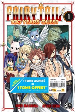 FAIRY TAIL -  OFFRE DÉCOUVERTE TOMES 01 ET 02  (FRENCH V.) -  100 YEARS QUEST