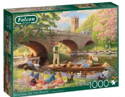FALCON DE LUXE -  BOATING ON THE RIVER (1000 PIECES)