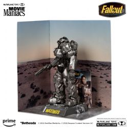 FALLOUT -  MOVIE MANIACS 6IN POSED - FALLOUT - MAXIMUS (GOLD LABEL) - LIMITED EDITION