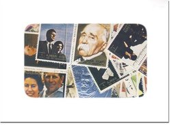 FAMOUS PEOPLE -  200 ASSORTED STAMPS - FAMOUS PEOPLE
