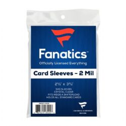 FANATICS -  CARD SLEEVES (2,6