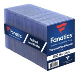 FANATICS -  TOPLOADER CARD HOLDER 35PT (100 PACK)