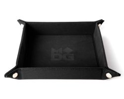 FANROLL -  FOLD UP VELVEL DICE TRAY - BLACK